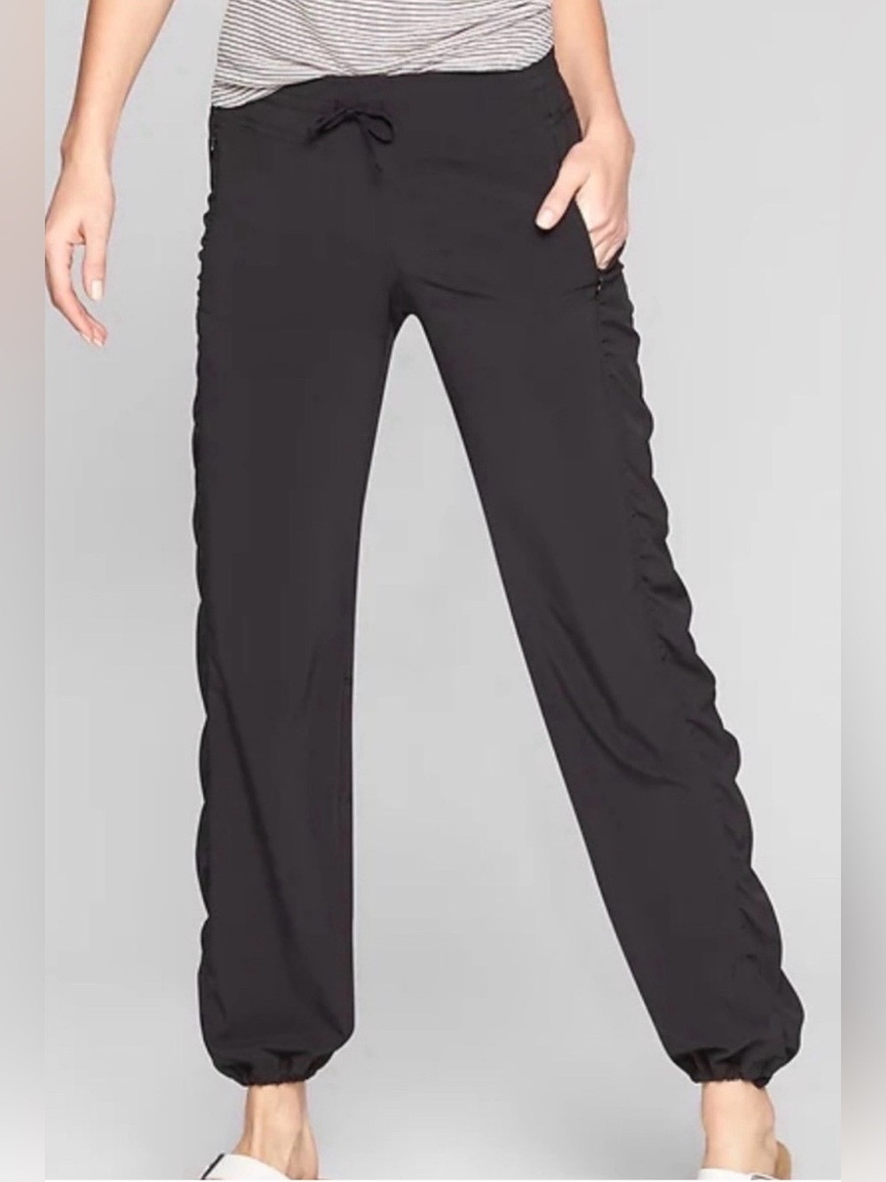 NWOT Lined BLACK Athleta La Viva Pant - 16 Tall